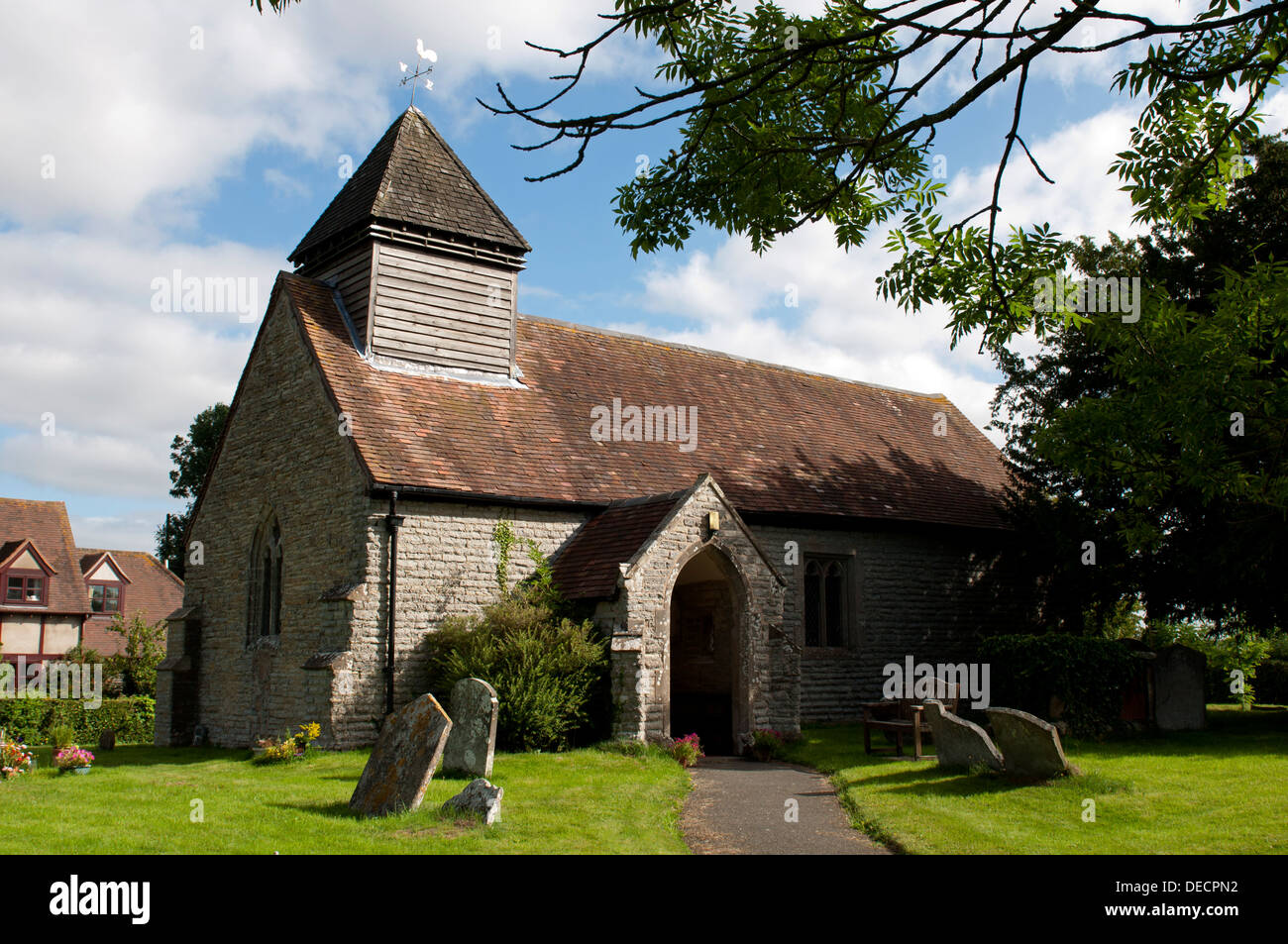 St. Leonard`s Church, Broughton Hackett, Worcestershire, England, UK